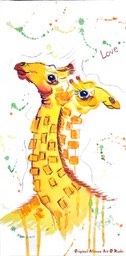 Giraffe-Love